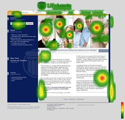 heat maps to confirm call to action heat map in website design phase