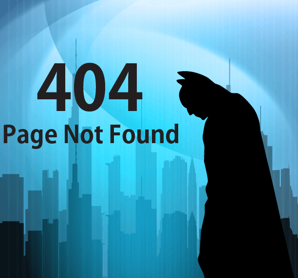 404 redirection error