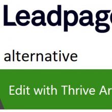 after a LeadPages alternative Thrive Architect maybe the answer